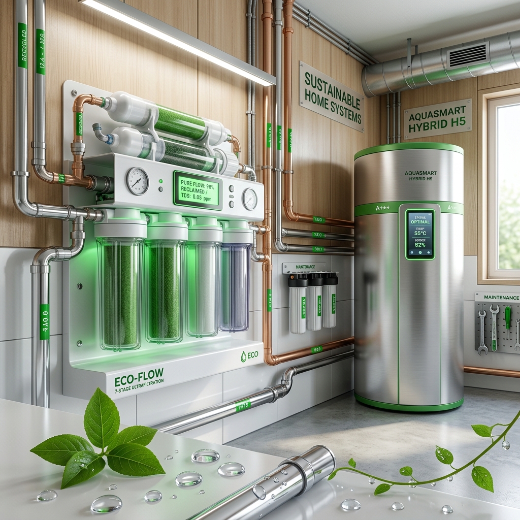 Eco-Friendly Water Filtration and Energy Efficient Heating System